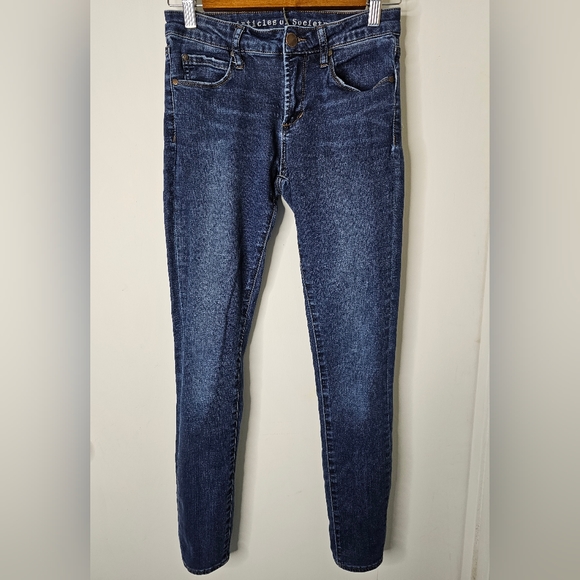 Articles Of Society Denim - ARTICLES of SOCIETY AOS LA Skinny Blue Denim Jeans Leggins Size 25